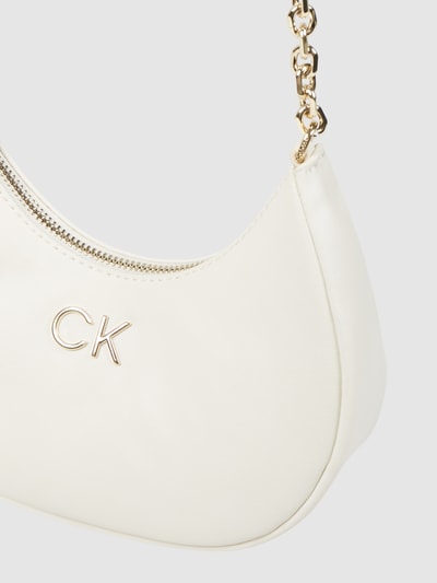 CK Calvin Klein Crossbodytas in leerlook Ecru - 3