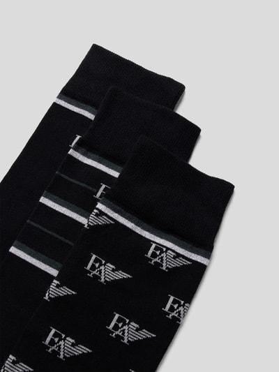 Emporio Armani Socken im 3er-Pack in Geschenkbox Black 2