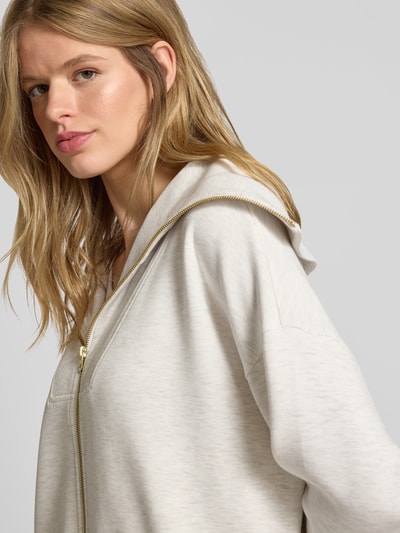 VARLEY Sweatjacke mit Resortkragen Ecru 3