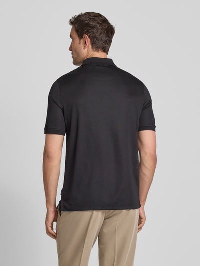 bugatti Koszulka polo z kieszenią na piersi Czarny 5