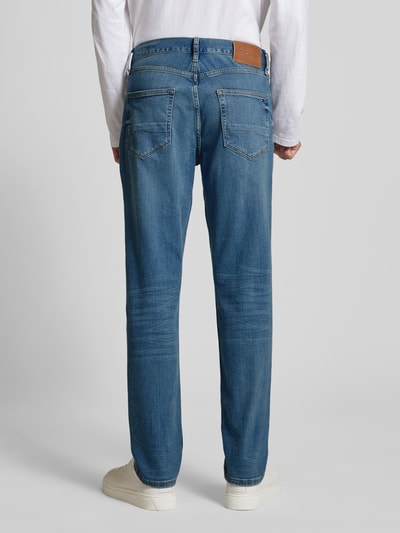 Tommy Hilfiger Straight Fit Jeans im 5-Pocket-Design Modell 'DENTON' Blau 5