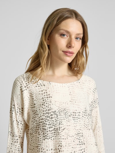 ZABAIONE Strickpullover mit Rundhalsausschnitt Hellrosa 3