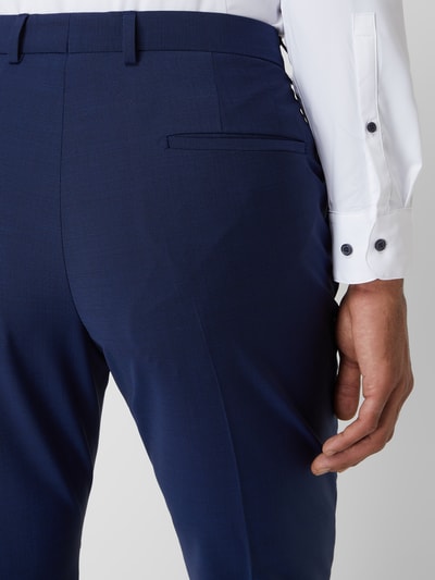 Strellson Slim fit pantalon met wol, model 'Mercer' Koningsblauw - 3