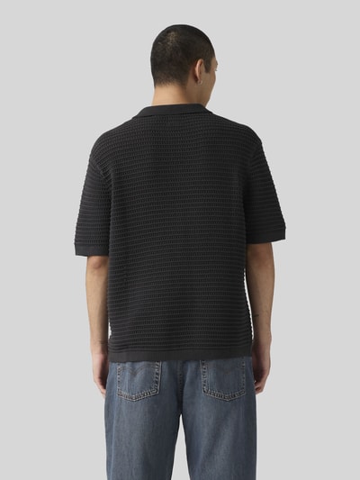 Levi's® Regular Fit Poloshirt aus reiner Baumwolle Black 5