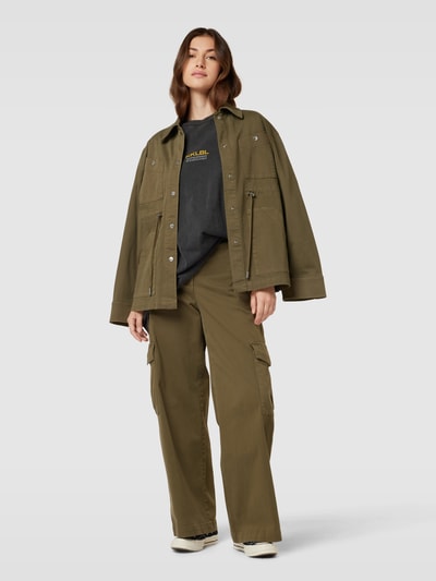 Karo Kauer Oversized T-Shirt mit Label-Print Black 1