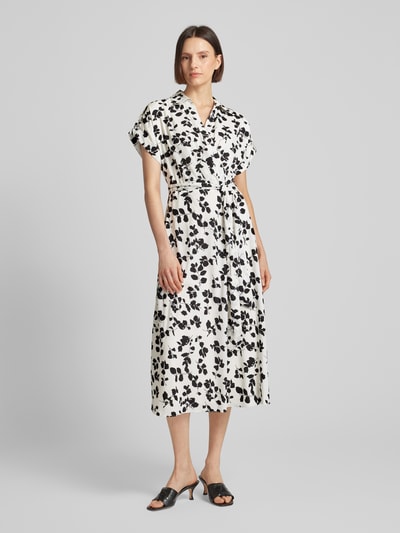 Lauren Ralph Lauren Midi-jurk met bloemenmotief in offwhite Offwhite - 4