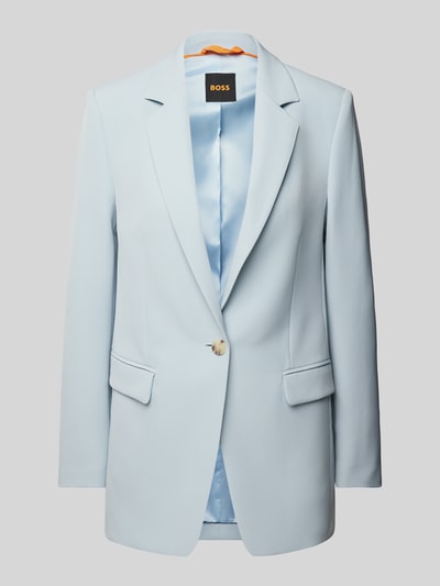 BOSS Orange Blazer mit Reverskragen Modell 'Jabla' Hellblau 2