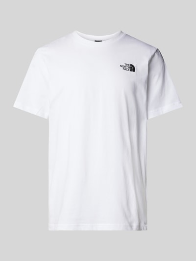 The North Face T-shirt met labelprint Wit - 2