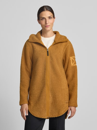 Didriksons Relaxed Fit Jacke mit Stehkragen Modell 'Umi' Dunkelorange 4