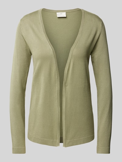 Kaffe Cardigan mit offener Vorderseite Modell 'KAFENIA ASTRID' Khaki 2