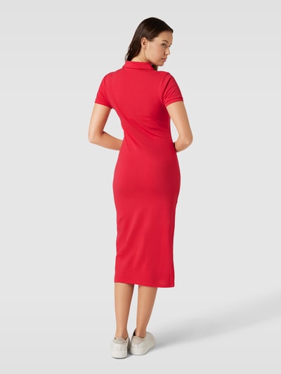 Polo Ralph Lauren Midi-jurk met polokraag Rood - 5