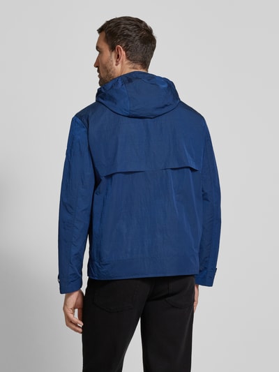 Marc O'Polo Regular Fit Parka aus wasserabweisendem Material mit Kapuze Royal 5