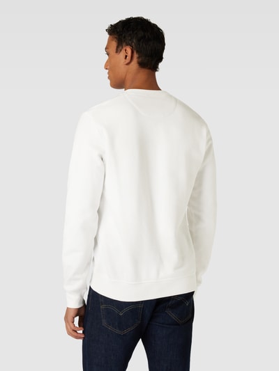 s.Oliver RED LABEL Sweatshirt met labelopschrift Offwhite - 5