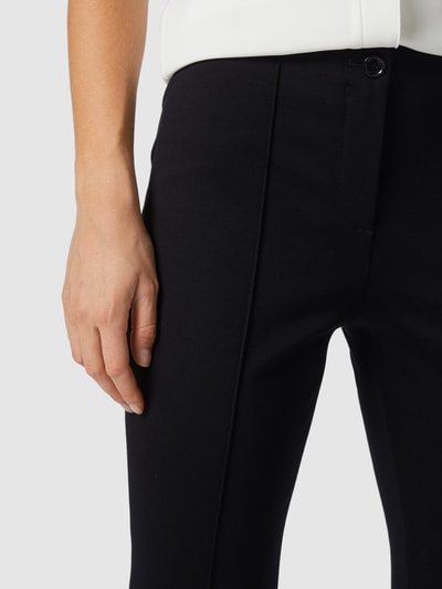 Marc Cain Stoffen broek met elastische band Zwart - 3