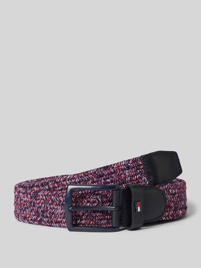 Tommy Hilfiger Riem met labeldetail, model 'DENTON' Rood - 1