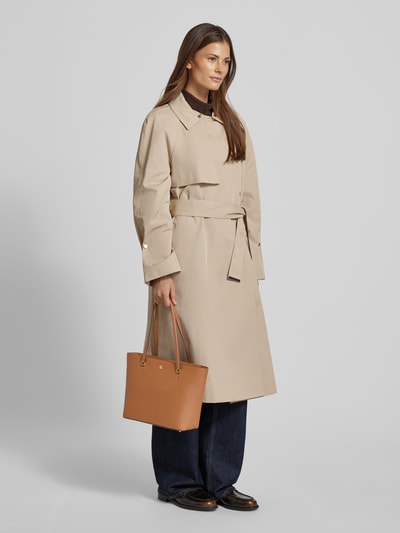 Lauren Ralph Lauren Torba shopper z naturalnej skóry bydlęcej model 'KARLY' Koniakowy 1