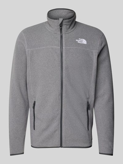 The North Face Sweatjacke mit Stehkragen Hellgrau 2