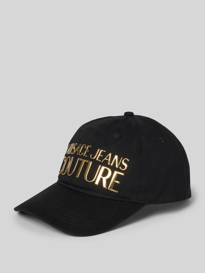 Versace Jeans Couture Basecap mit Label-Stitching Black 1