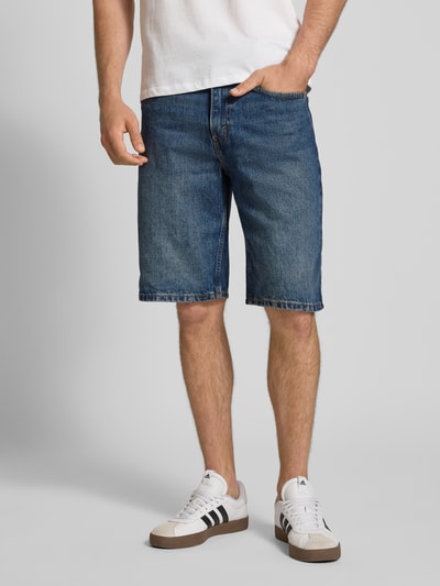 Levi's® Szorty jeansowe o luźnym kroju z wpuszczanymi kieszeniami Jeansowy niebieski 4