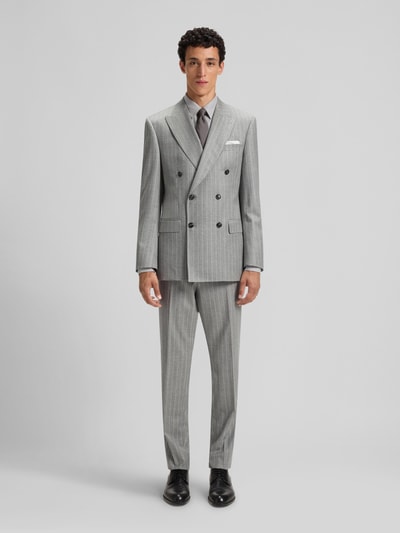 BOSS Regular fit colbert van zuivere scheerwol Lichtgrijs - 1