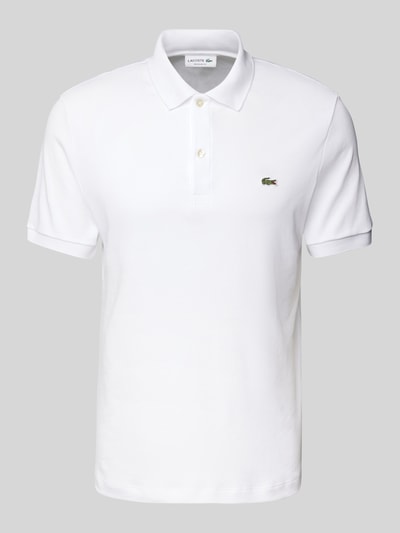 Lacoste Regular Fit Poloshirt mit Label-Detail Weiss 1