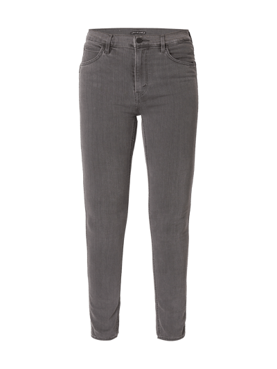 Levi's® Line 8 Jeansy barwione o kroju high rise skinny fit Średnioszary melanż 2