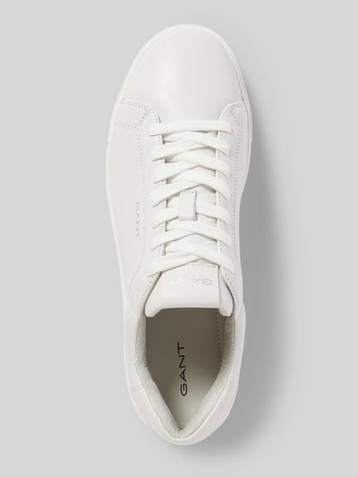 Gant Sneaker aus Leder mit Label-Details Weiss 3