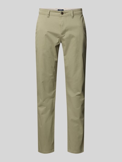 MCNEAL Slim Fit Chino mit Eingrifftaschen Hellgruen 2
