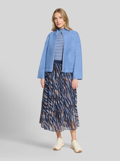 Betty Barclay Oversized Kurzblazer aus Viskose-Woll-Mix Sky 1