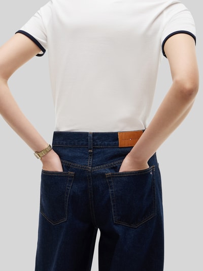 Tommy Hilfiger Wide Leg Jeans aus reiner Baumwolle Jeansblau 6
