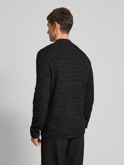 Jack & Jones Premium Strickpullover mit Strukturmuster Black 5