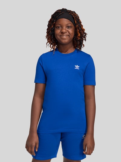 adidas Originals Regular Fit T-Shirt aus reiner Baumwolle Royal 4