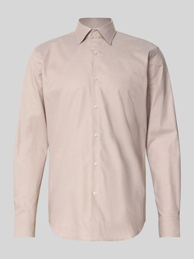 BOSS Regular Fit Businesshemd aus Baumwoll-Mix Sand 2