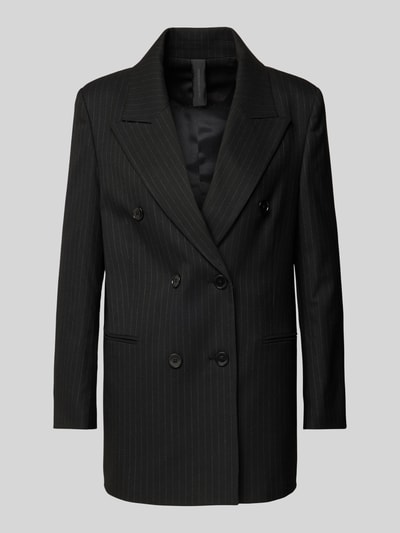 Drykorn Blazer met reverskraag, model 'KEMPSTEN' Zwart - 2