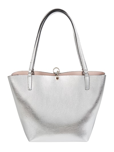 Guess Omkeerbare shopper met uitneembare ritszak  Zilver - 4