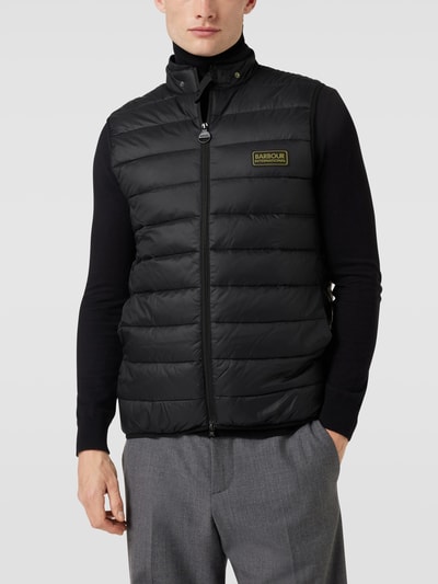 Barbour Steppweste mit Label-Patch Black 4