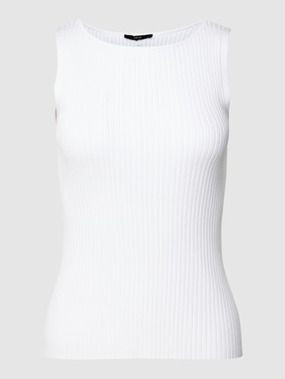 Zero Tanktop mit Strukturmuster Weiss 2