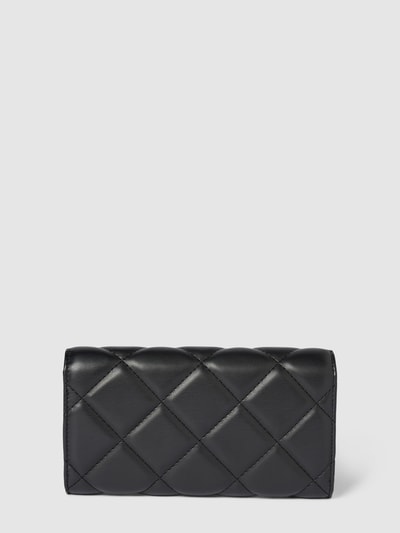VALENTINO BAGS Portemonnaie mit Label-Detail Modell 'OCARINA' Black 2