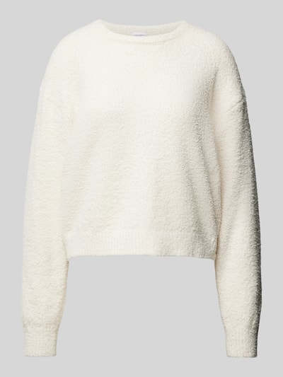 Calvin Klein Underwear Sweatshirt met ronde hals, model 'PLUSH' Offwhite - 1