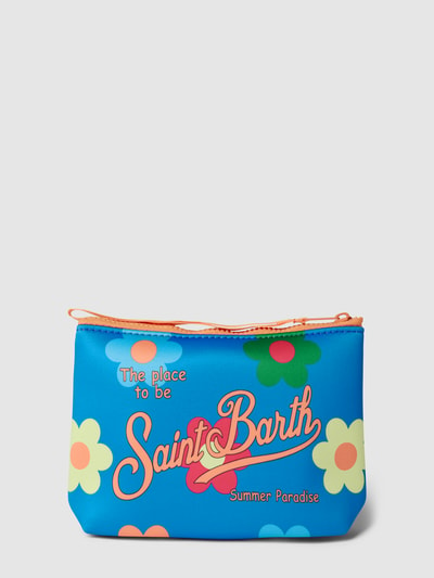 MC2 Saint Barth Toilettas met all-over motief, model 'ALINE SPONGE' Blauw - 1