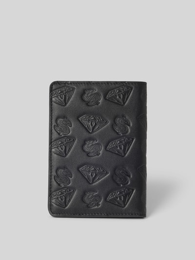 Billionaire Boys Club Reisepasshülle aus echtem Leder Black 2