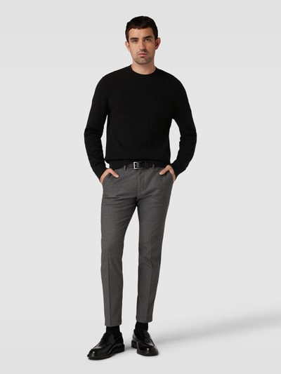 Armani Exchange Strickpullover mit Strukturmuster Black 1