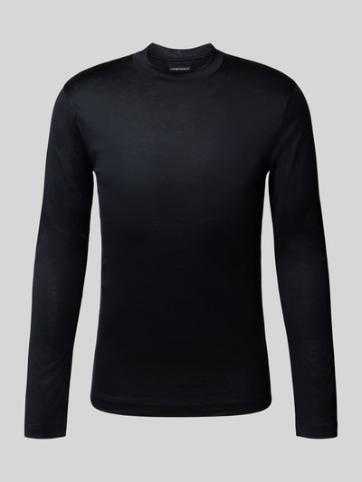 Emporio Armani Longsleeve mit Rundhalsausschnitt Black 2