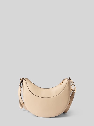 Liu Jo White Torba hobo z imitacji skóry Beżowy 4