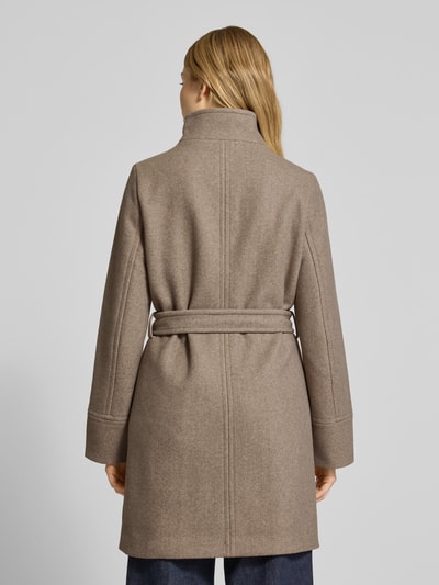 B.Young Mantel mit Bindegürtel Modell 'Cilia' Beige Melange 5