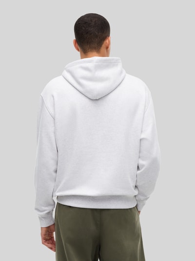 Tommy Jeans Hoodie mit Logo-Patch Hellgrau Melange 5
