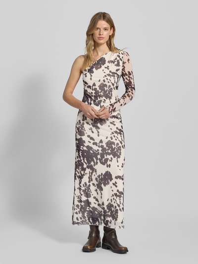 Gina Tricot Maxirock mit elastischem Bund Offwhite 1