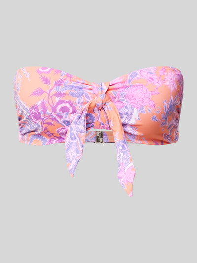 Guess Bikini-Oberteil in Bandeau-Form Apricot 1