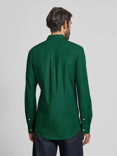 Polo Ralph Lauren Freizeithemd mit Knopfleiste Dunkelgruen 5