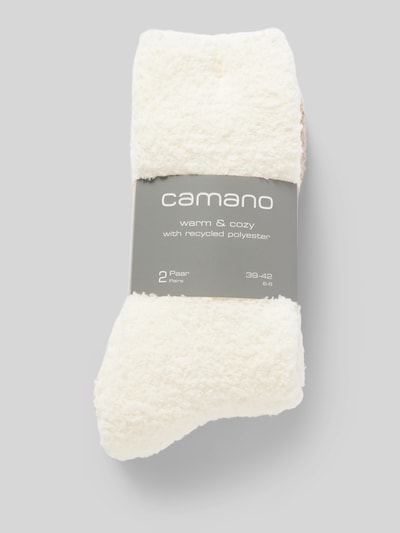 camano Socken aus Teddyfell im 2er-Pack Sand 3